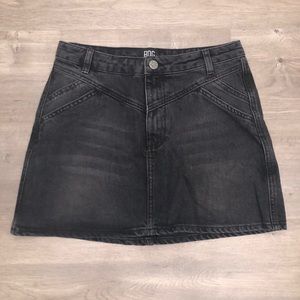 BDG Black Denim Skirt
